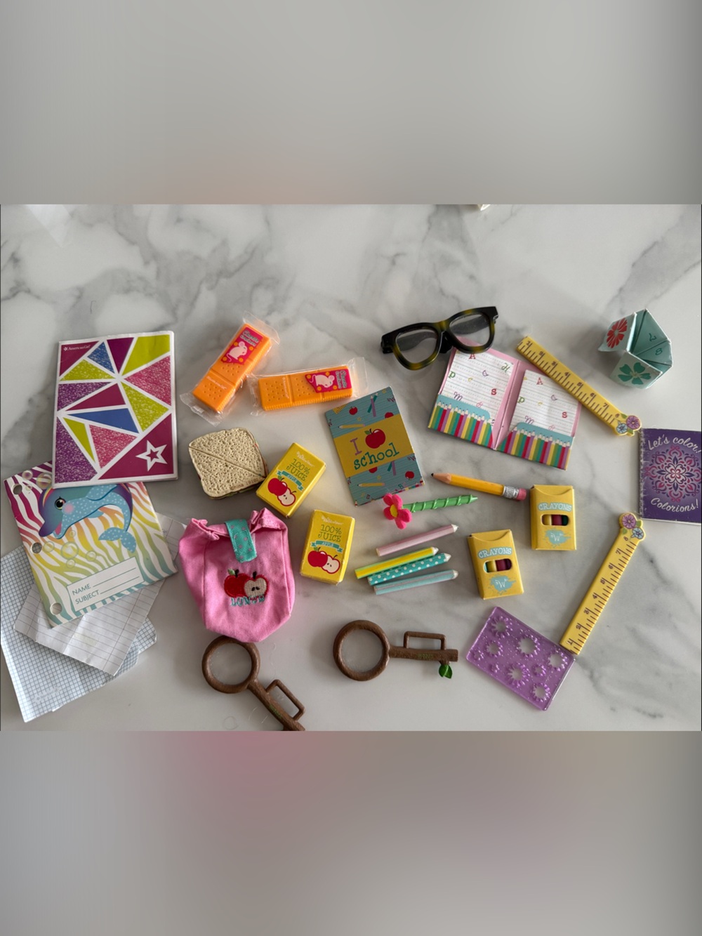 American Girl - Wellie Wishers School Set